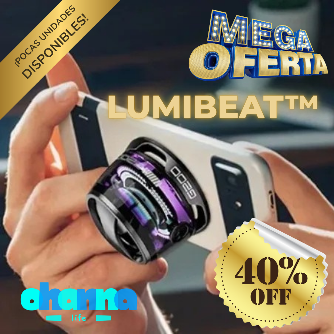 🎶 LumiBeat™ – Sonido Potente y Luces que te Acompañan