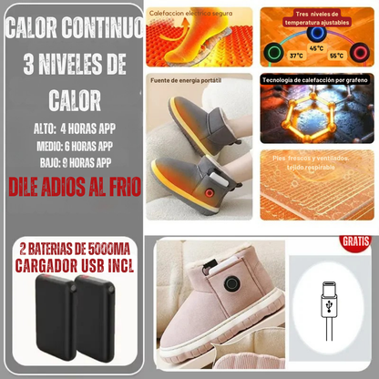 ThermoBoots™ – Pantubotas térmicas a bateria