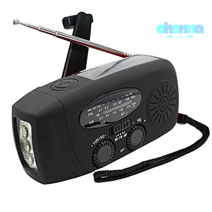 Linterna Radio Multifuncional de Emergencia