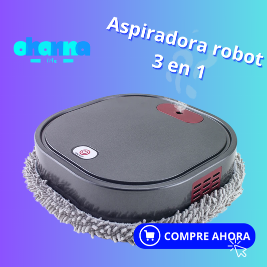 Aspiradora Robot 3 en 1