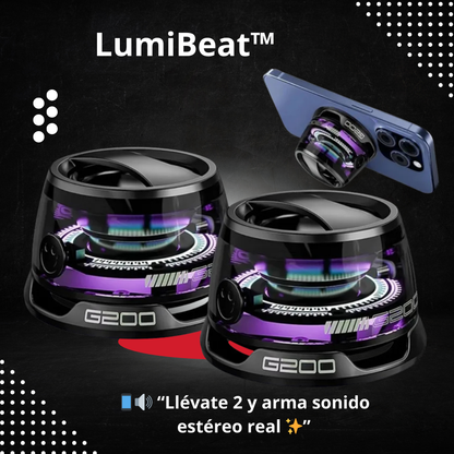🎶 LumiBeat™ – Sonido Potente y Luces que te Acompañan