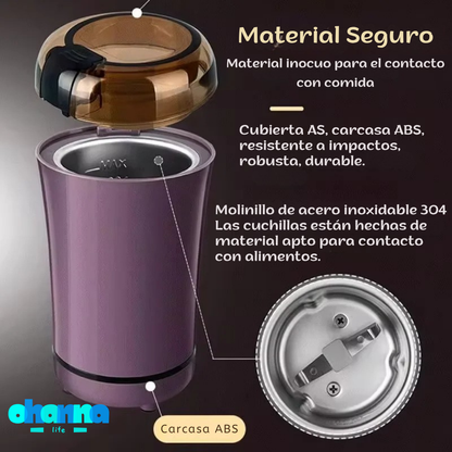 Molinillo portátil multiuso