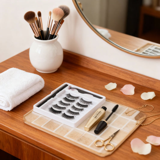 PACK 5 PESTAÑAS MAGNÉTICAS REUTILIZABLES + MÁSCARA WATERPROOF DE REGALO